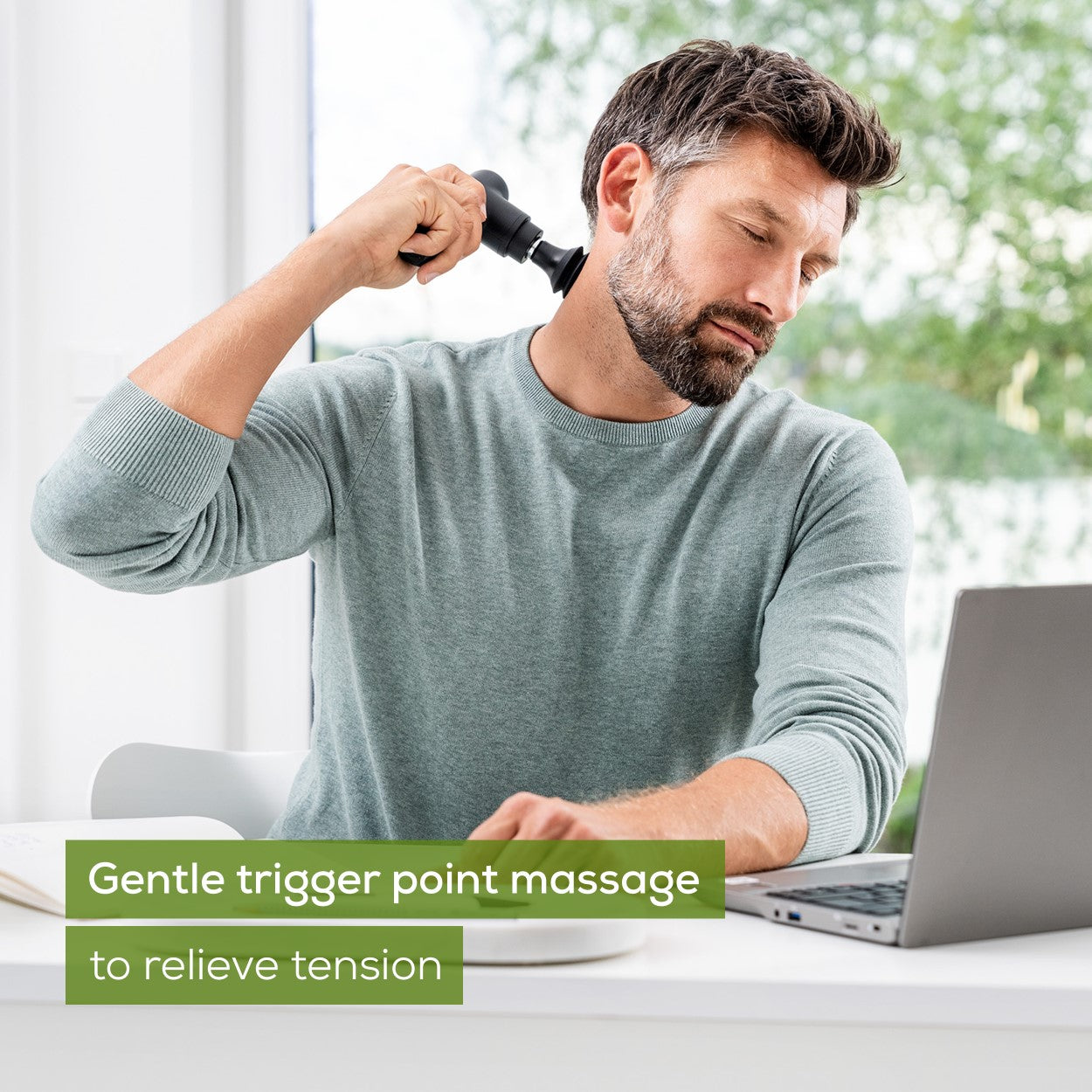 Demo - Beurer Massage Gun: Powerful Trigger-Point Massage for Sensitive Areas MG 79
