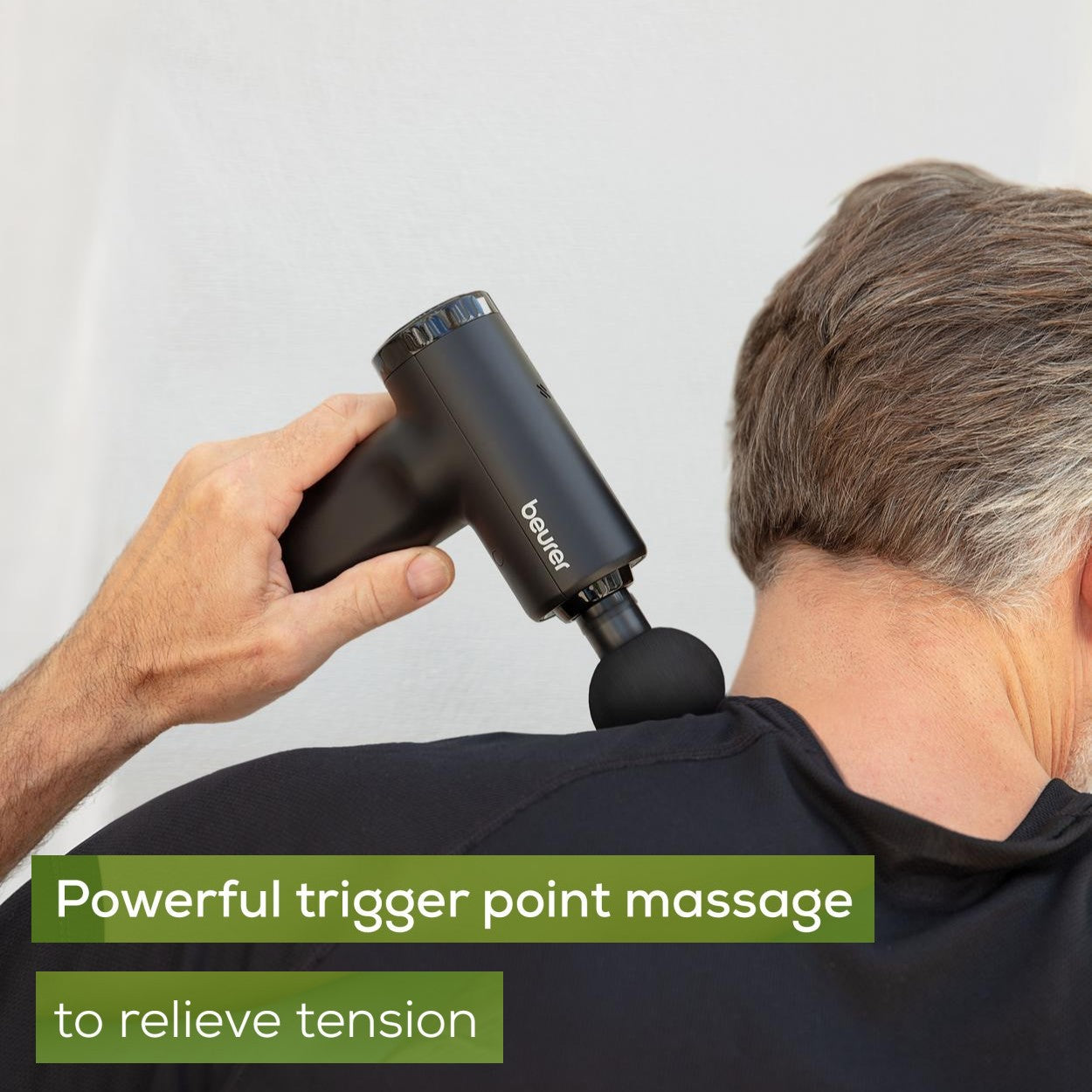 Beurer MG 89 Trigger- Point Massage Gun: Portable, Compact, Powerful, Quiet