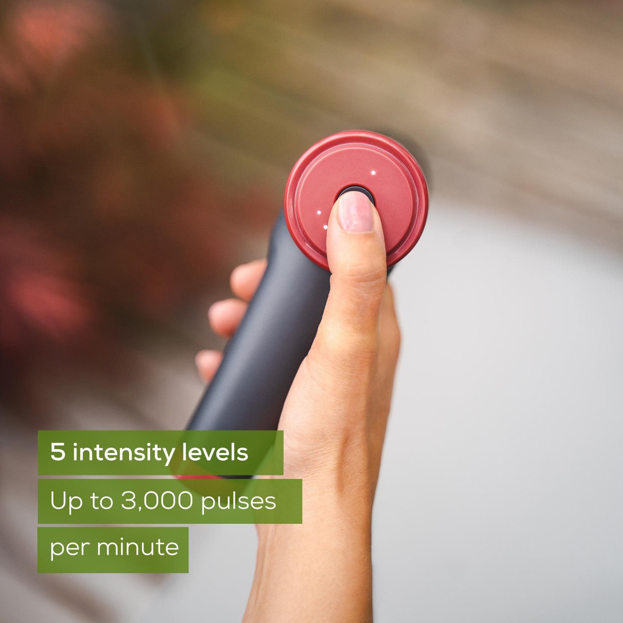 Beurer Massage Gun MG 89 LE25 Rechargeable, Compact, Powerful, Targeted Muscle Regeneration. 3 Massage Heads