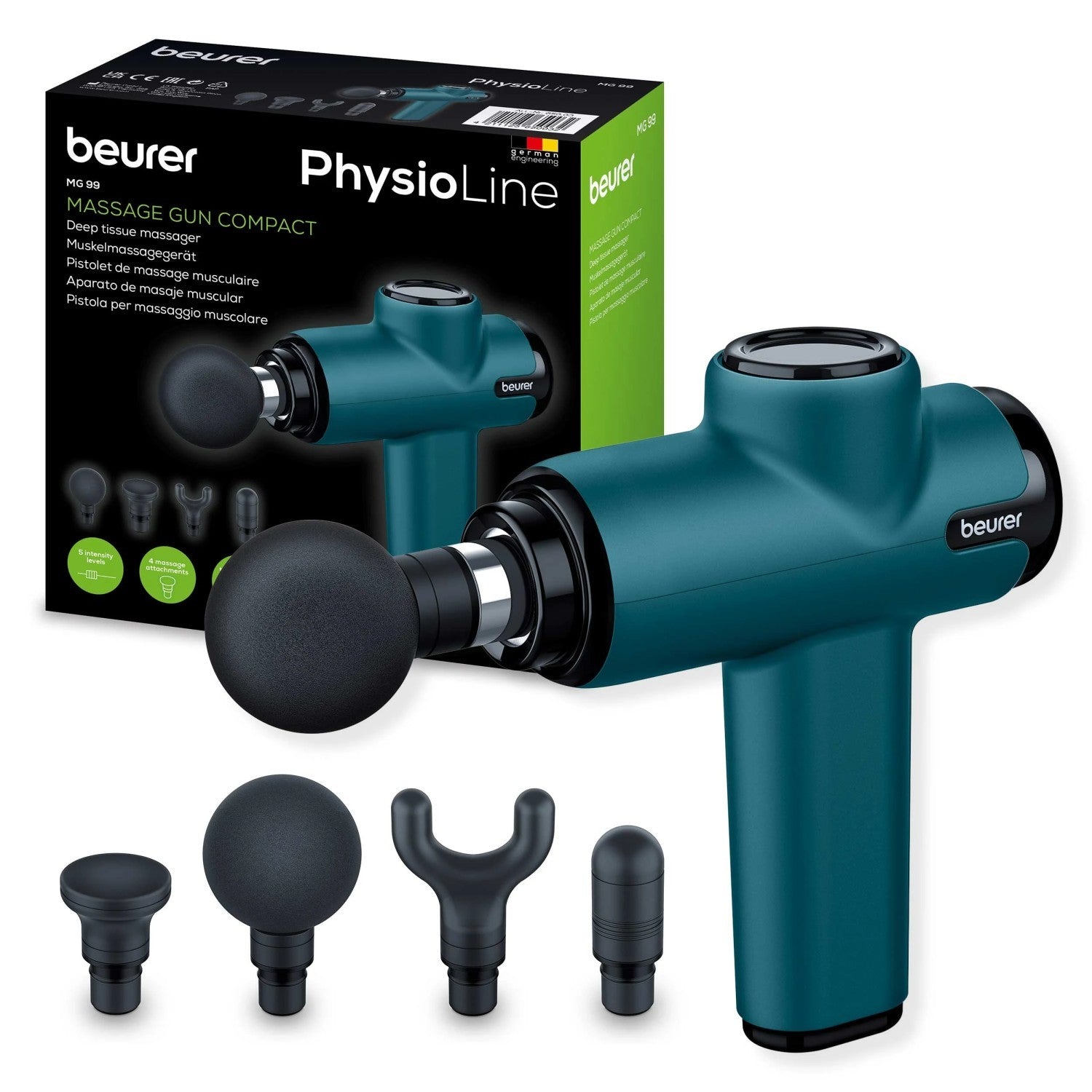 Beurer Germany MG 99 Compact Deep Tissue Massage Gun