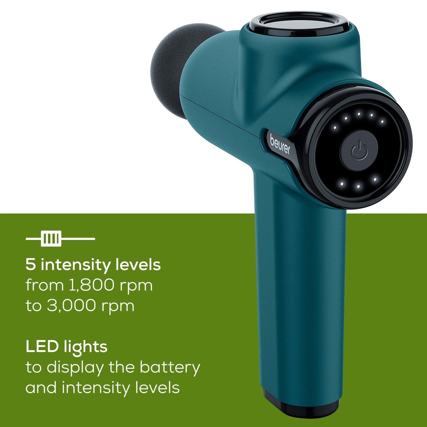 Beurer Germany MG 99 Compact Deep Tissue Massage Gun