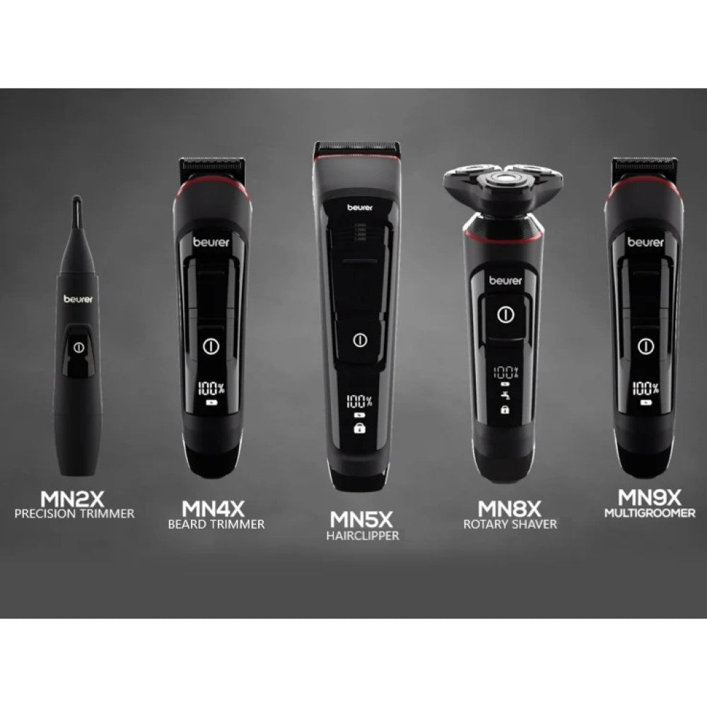 Beurer MN9X Electric Body Shaver, Groomer & Trimmer for Entire Body Including Ears, Nose, Beard & Hair