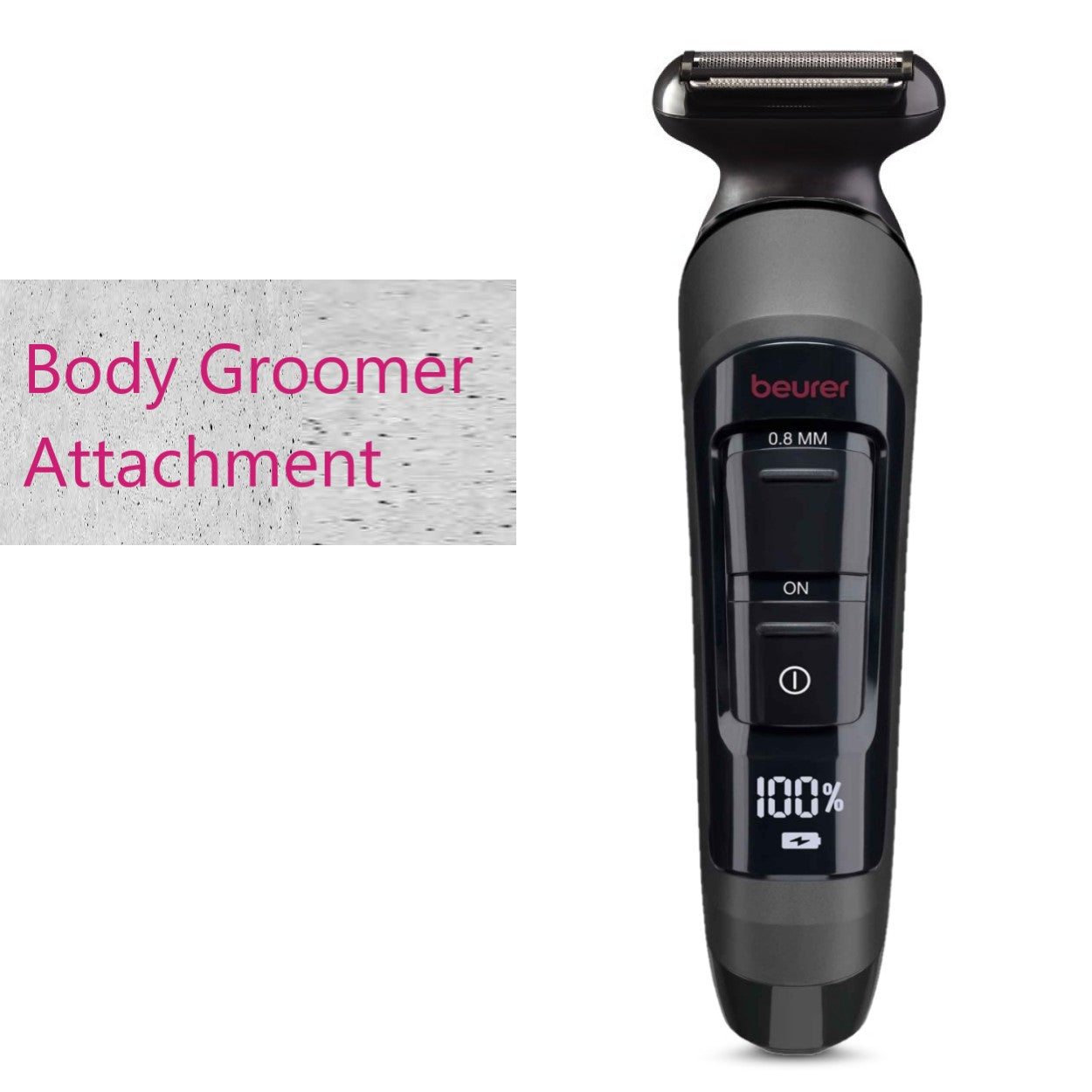 Beurer MN9X LE25 Electric Multi Groomer | Trim & Shave the Entire Body Including Ears, Nose, Beard & Hair