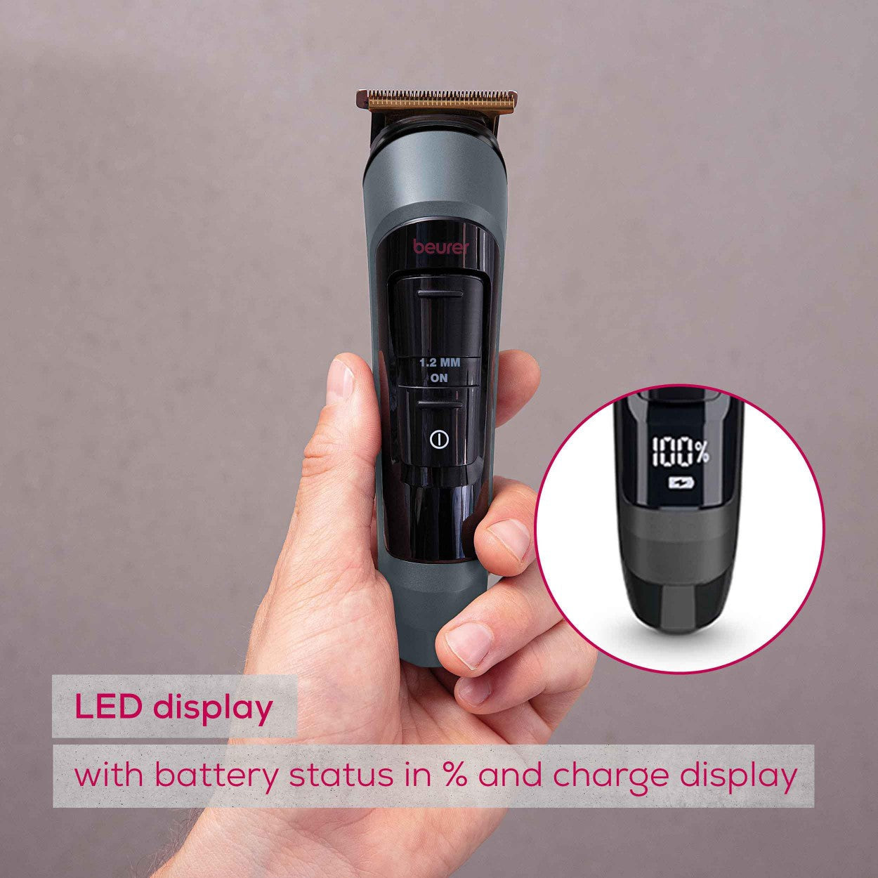 Beurer MN9X LE25 Electric Multi Groomer | Trim & Shave the Entire Body Including Ears, Nose, Beard & Hair