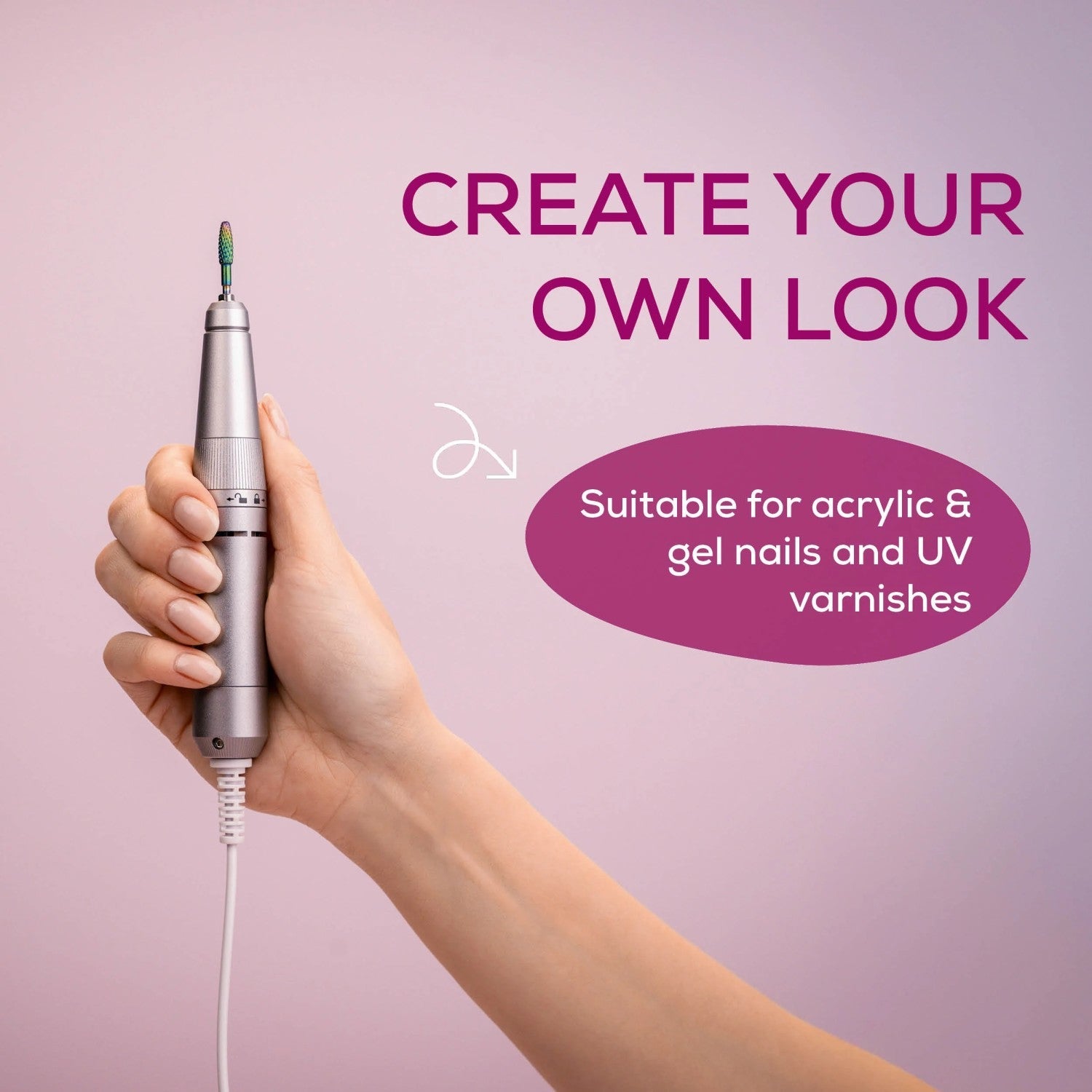 Beurer 3-in-1 Electric Manicure & Pedicure Station MP 200: Nail Tools + UV/LED Dryer + Nail Dust Extractor