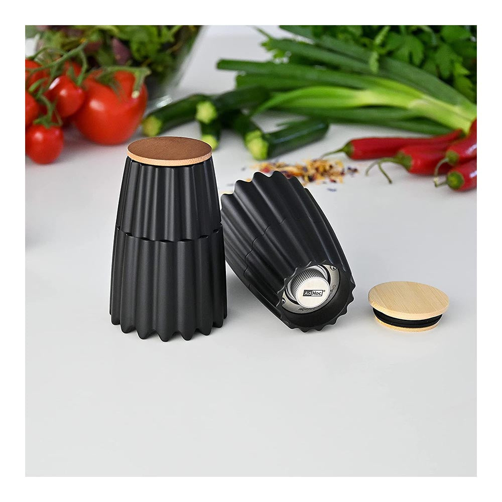 AdHoc Magnetic Salt & Pepper Grinders Duo Mill - MagTwo