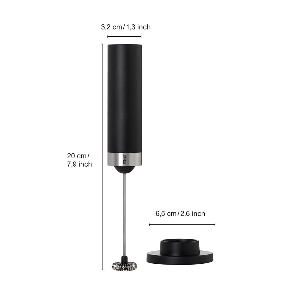 AdHoc Milk & Sauce Frother with Stand - RAPIDO Black