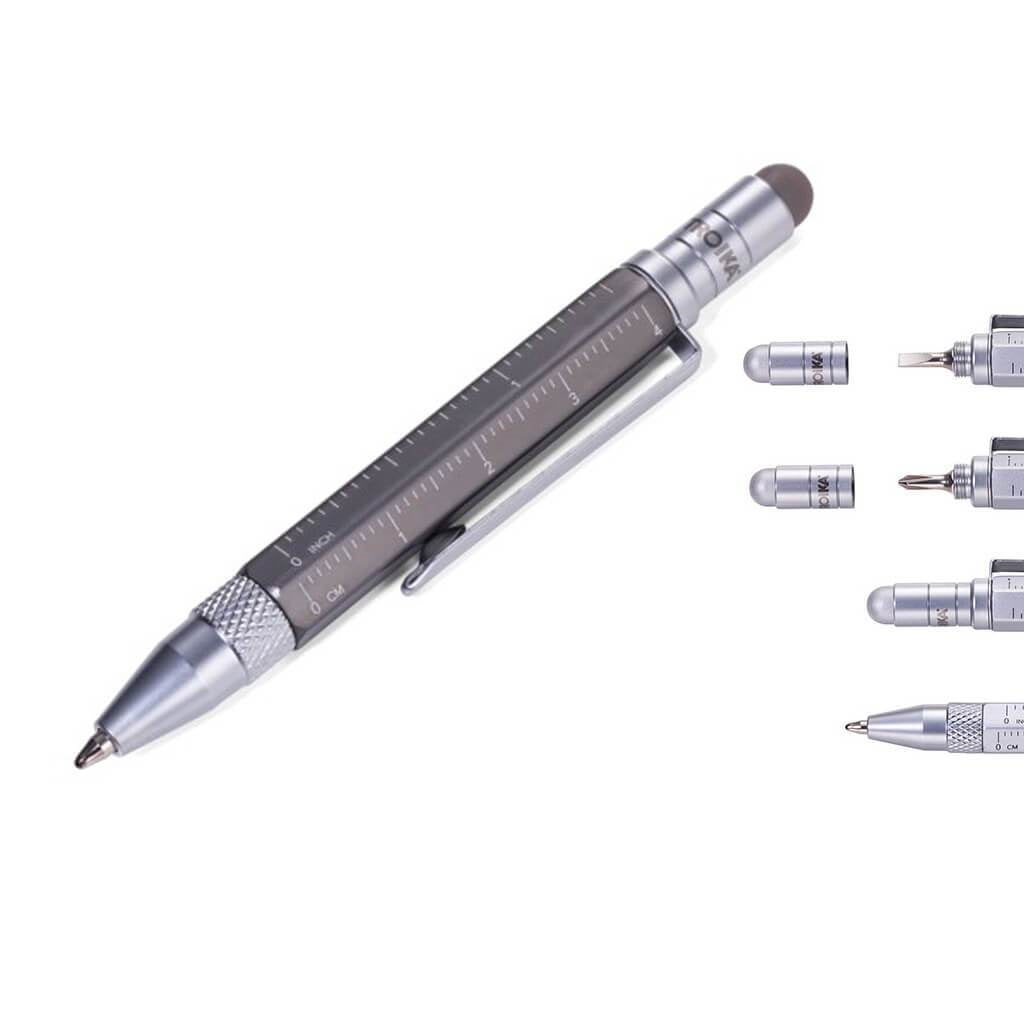 TROIKA Notepad A7 & Multitasking Ballpoint Pen LILIPAD+LILIPUT Cork