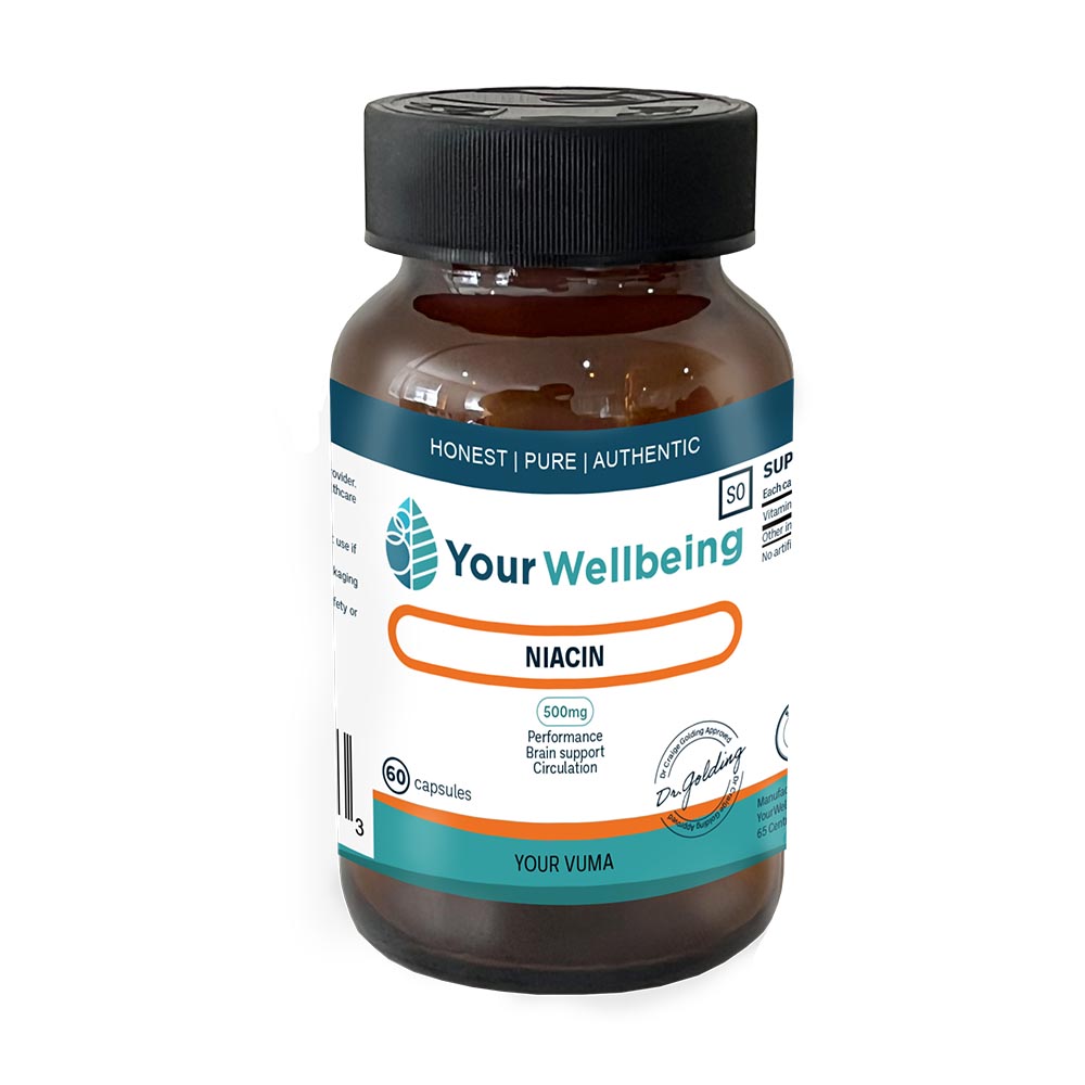 Your Wellbeing Niacin - Performance, Circulation & Brain Support