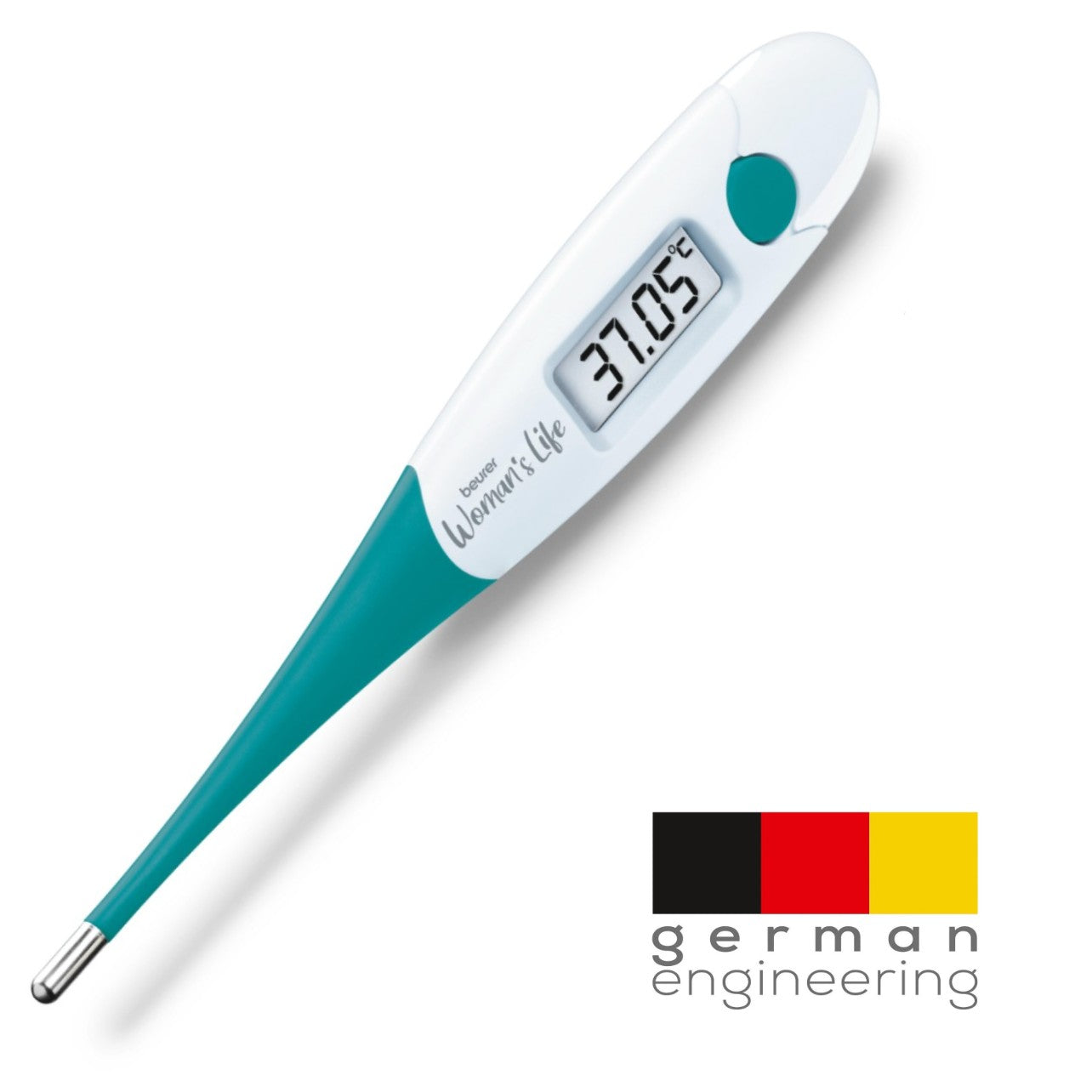 Beurer Basal Body Temperature Thermometer OT 20: Track Ovulation, Cycle, Fertile Days for Natural Family Planning
