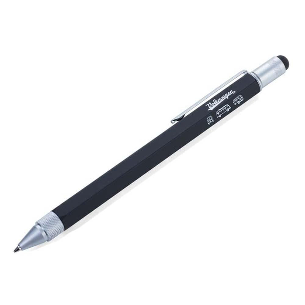 TROIKA Multitasking Ballpoint Pen and Case VW COMBI BULLI PROFIL SET - Black