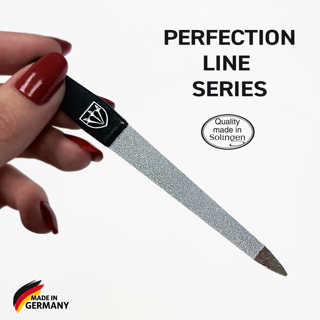 Kellermann 3 Swords Sapphire Nail File | Double-Sided | 13cm | PF 2705