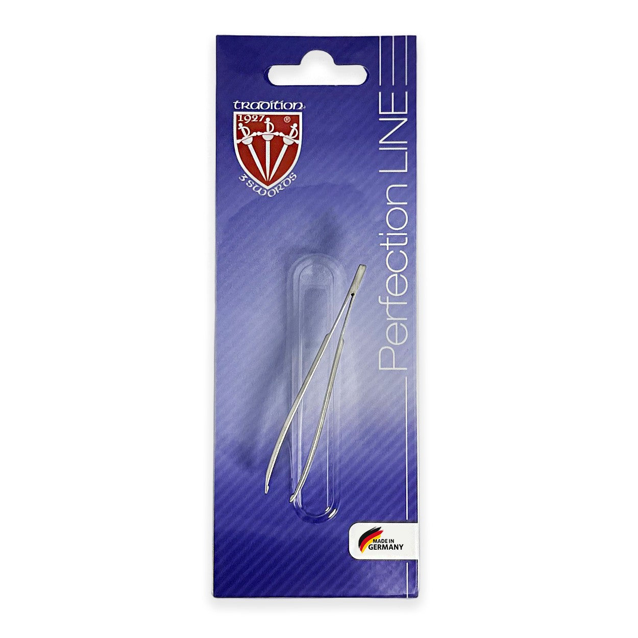 Kellermann 3 Swords Tweezers | Steel | Straight-Edged for Plucking | 7.5cm