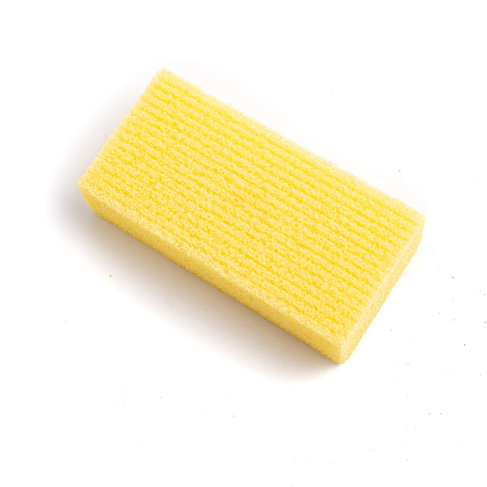 Kellermann 3 Swords Pumice Sponge: Exfoliate & Smooth Rough, Dry Feet PL 5517 Yellow