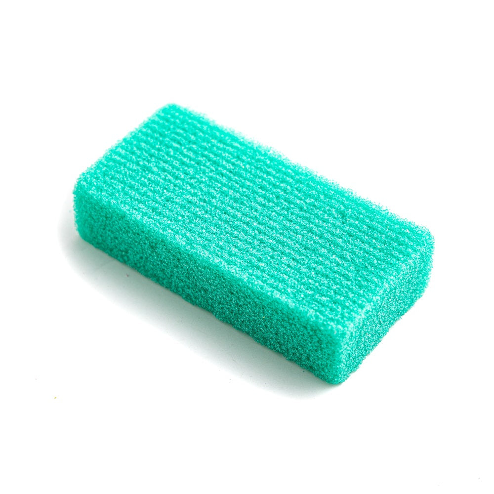 Kellermann 3 Swords Pumice Sponge: Exfoliate & Smooth Dry Rough Feet PL 5517 Green