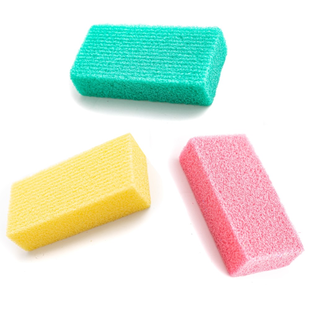 Kellermann 3 Swords Pumice Stone: Exfoliate & Smooth Dry Feet PL 5517 Yellow