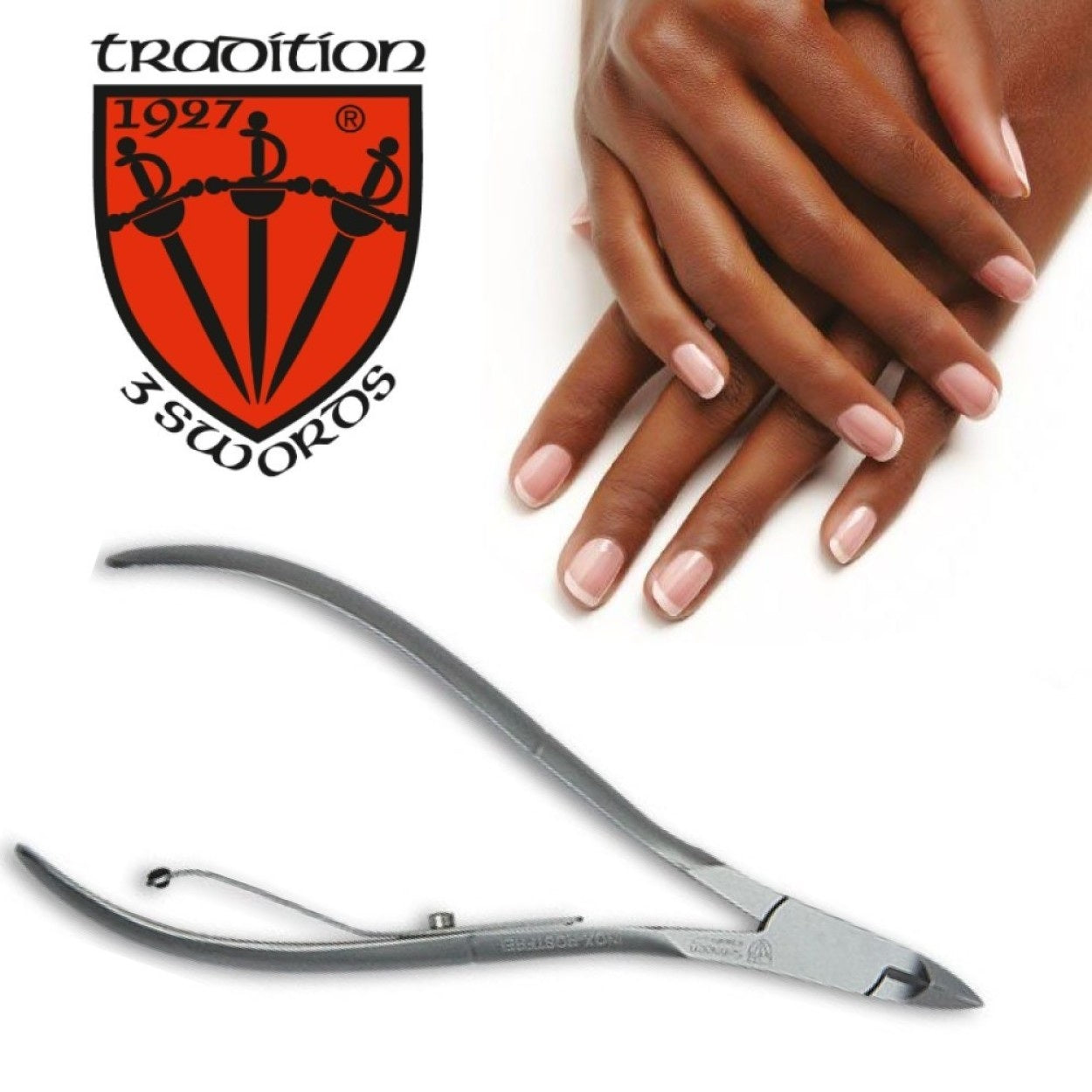 Kellermann 3 Swords Cuticle Nippers | PS 2537 | Handmade | Highest Quality Rust Free Inox Stainless-Steel