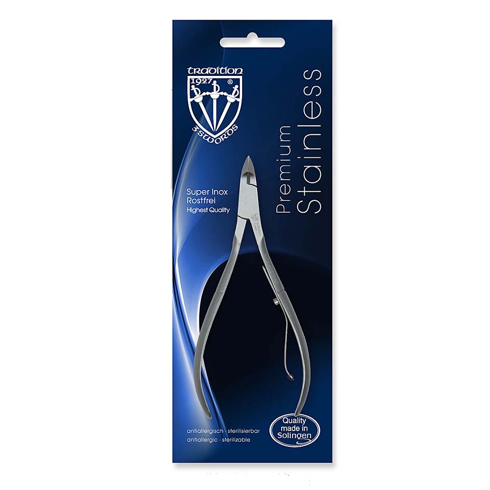 Kellermann 3 Swords Cuticle Nippers | PS 2537 | Handmade | Highest Quality Rust Free Inox Stainless-Steel