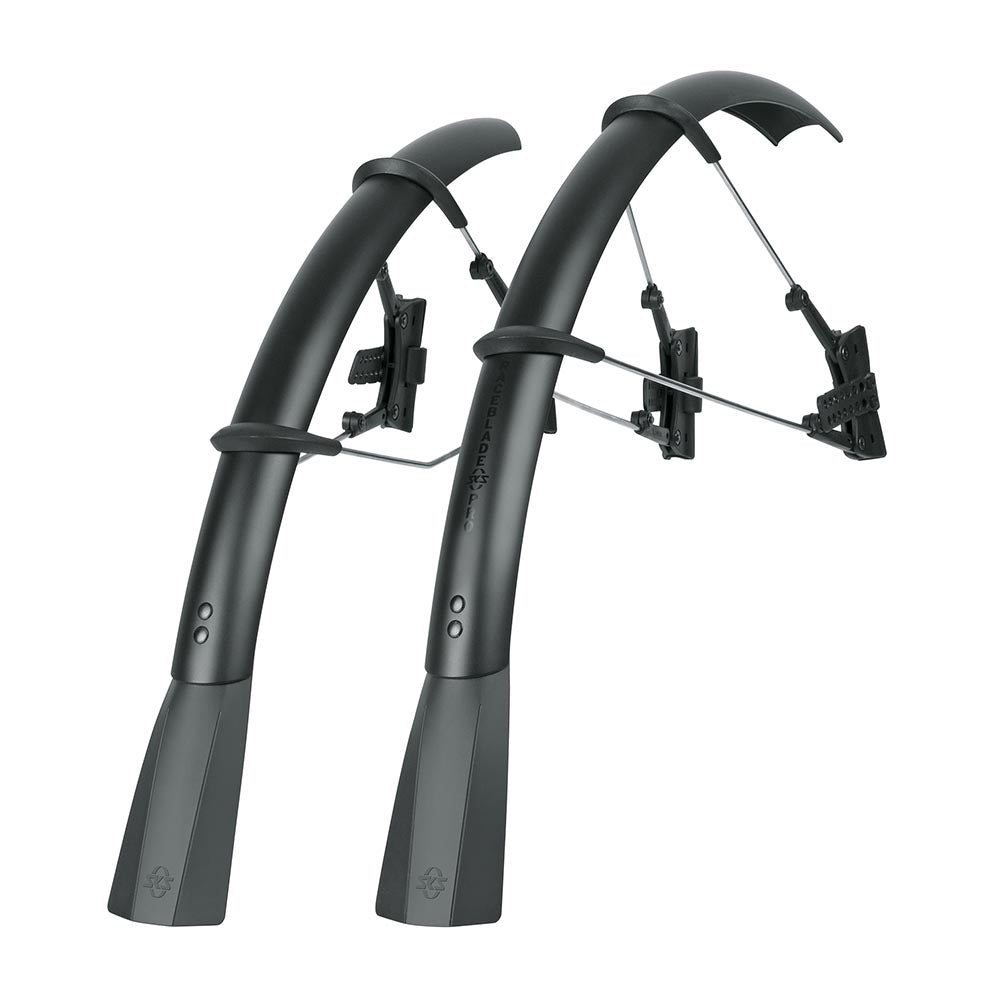 SKS Front & Rear Mud Guards 28 Inch - RACEBLADE PRO Matt Black