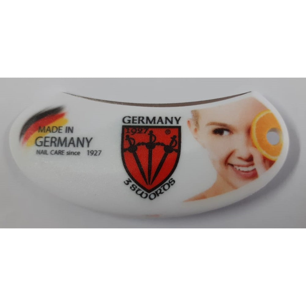 Kellermann 3 Swords Nail File: Sapphire Nail File with Large Easy Grip Holder