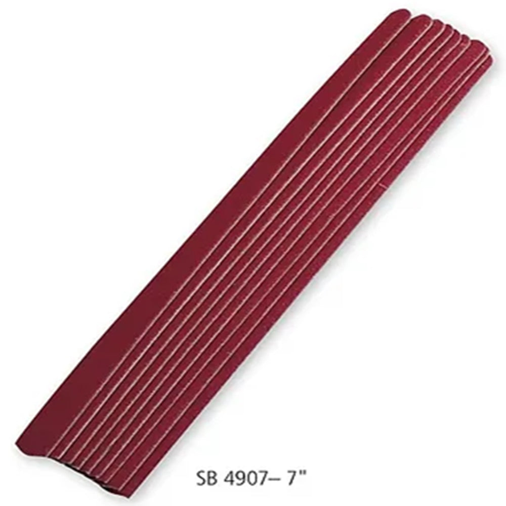 Kellermann 3 Swords Emery Board Nail Files: 7 Inch Length, Set of 10