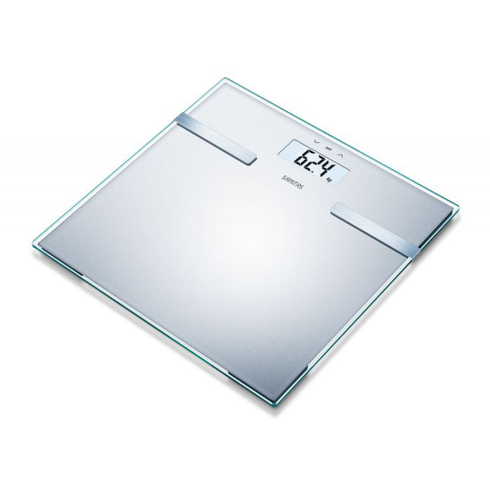 Sanitas Diagnostic Bathroom Scale | Glass Platform | Body Weight & Health Analysis | SBF 14