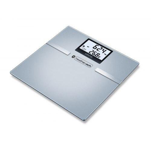 Sanitas Diagnostic Bathroom Scale | Bluetooth App Sync | Body Fat, Water & Muscle Analysis | SBF 70