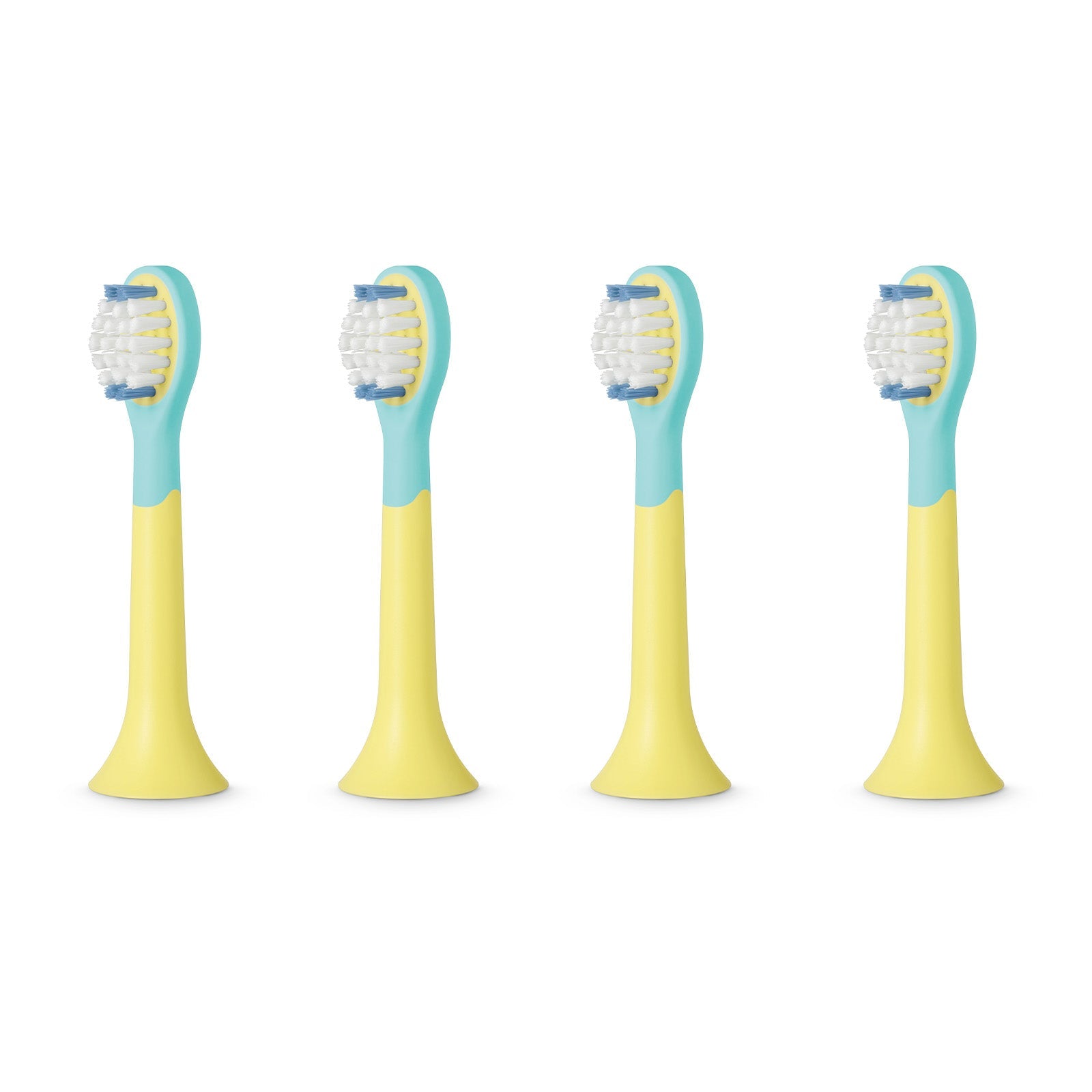 Beurer Germany Wavy Soft Sonic Toothbrush Heads | 4 Pack | Ages 3 and Up