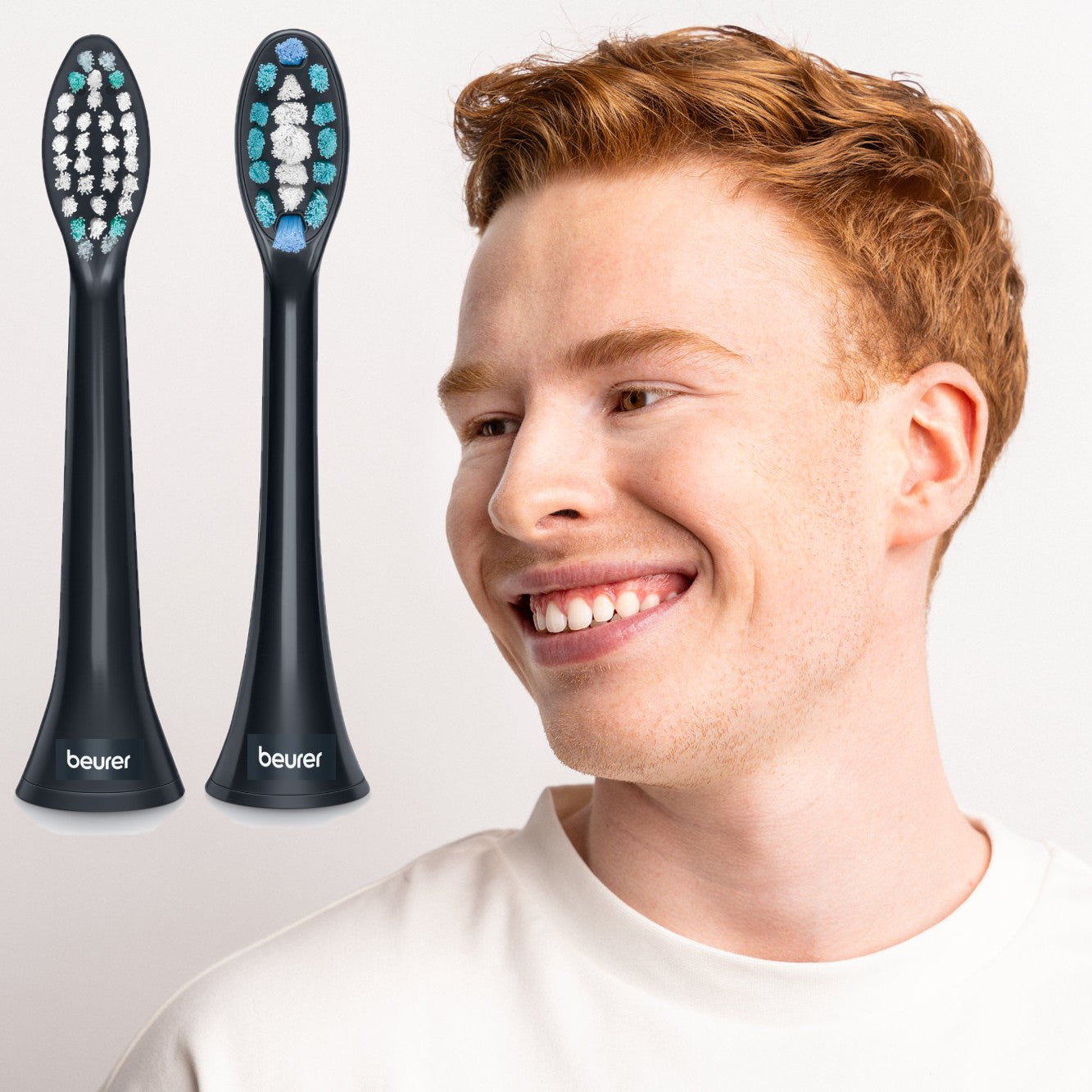 Beurer SC 30 Electric Toothbrush | Sonic Technology for Healthy Teeth & Gums | Eco-Friendly | Jet Black