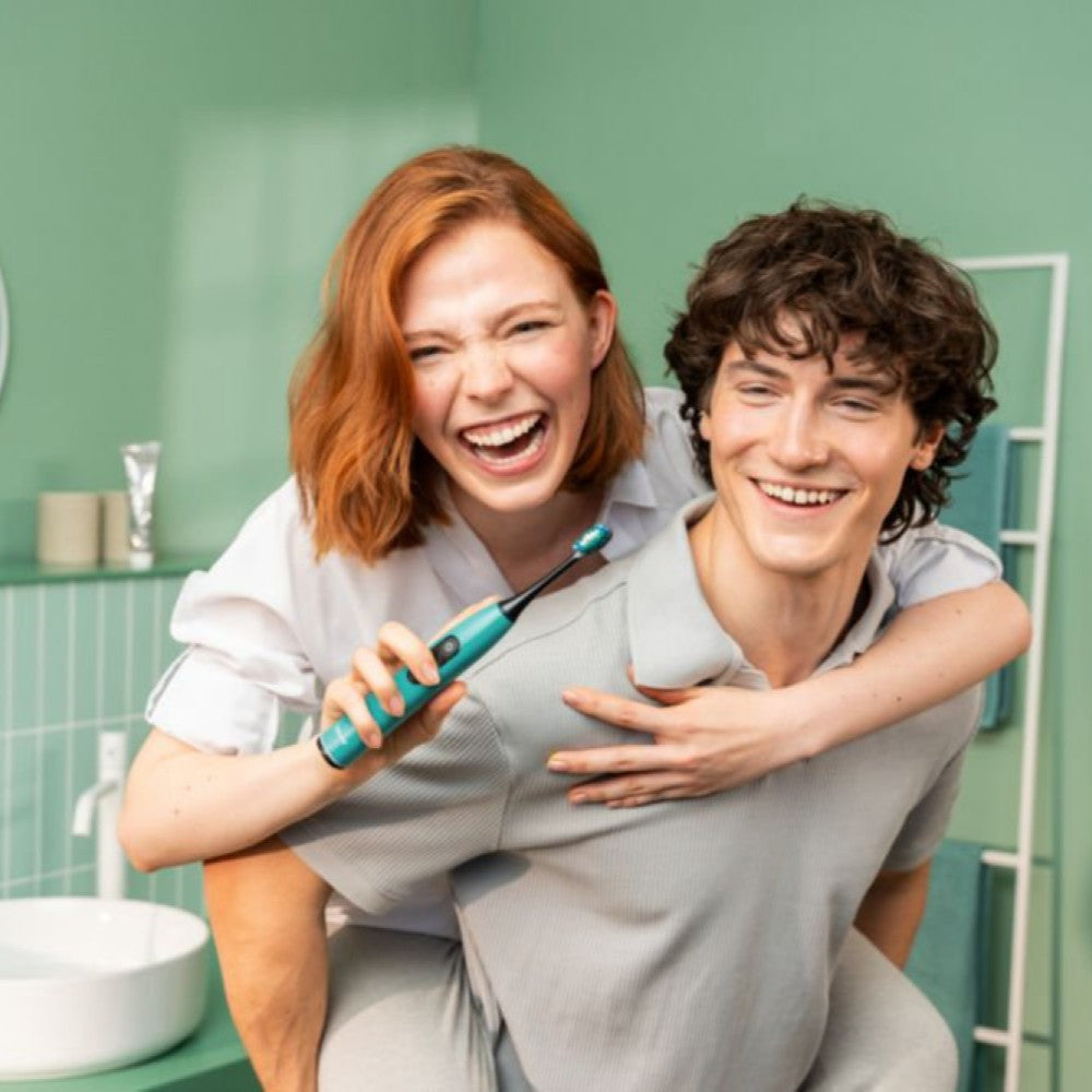 Beurer SC 50 Electric Toothbrush | Advanced Sonic Technology for Healthy Teeth & Gums | Eco-Friendly | Ocean Breeze Blue