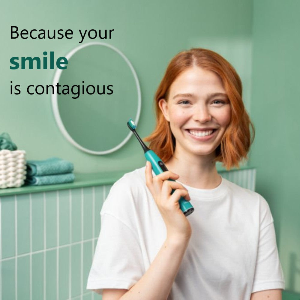 Beurer SC 50 Electric Toothbrush | Advanced Sonic Technology for Healthy Teeth & Gums | Eco-Friendly | Ocean Breeze Blue