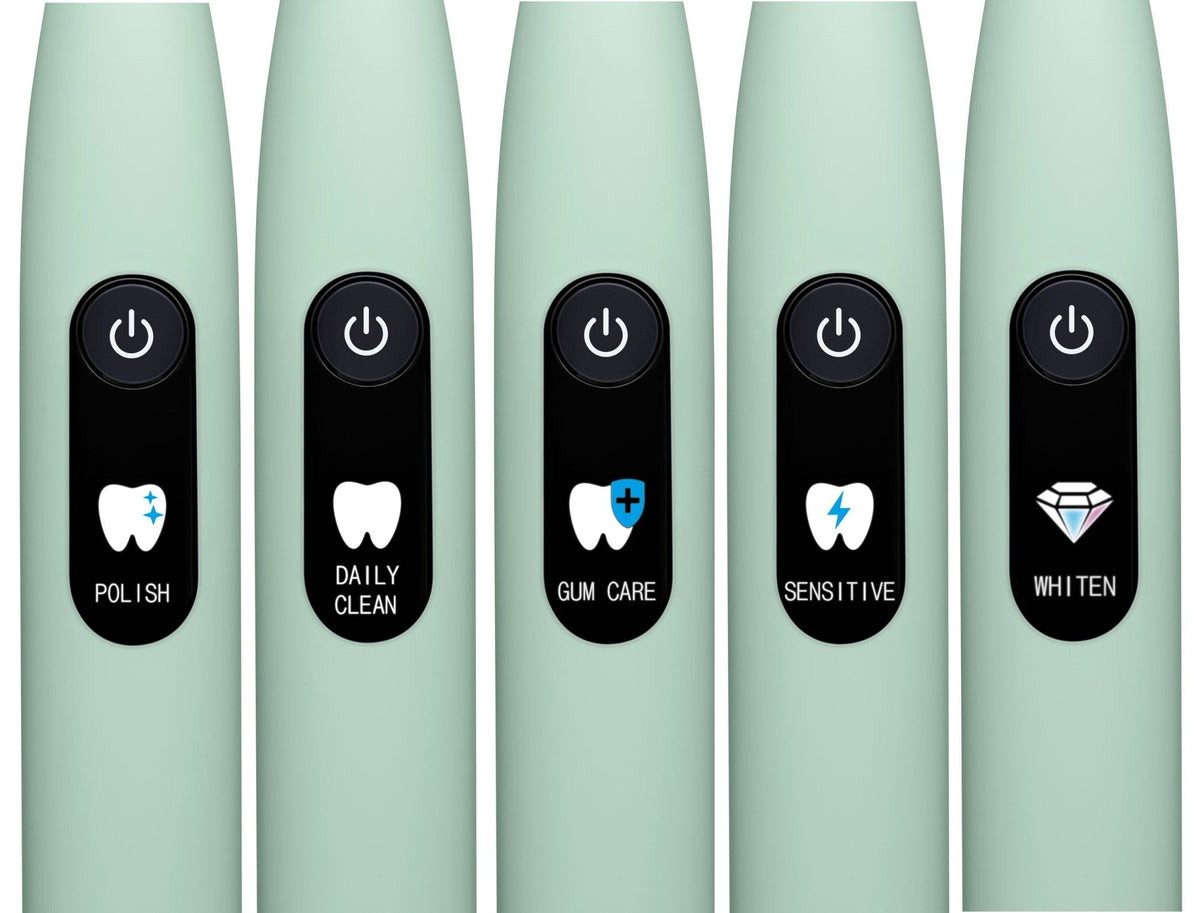 Beurer SC 50 Electric Toothbrush | Advanced Sonic Technology for Healthy Teeth & Gums | Eco-Friendly | Peppermint Green