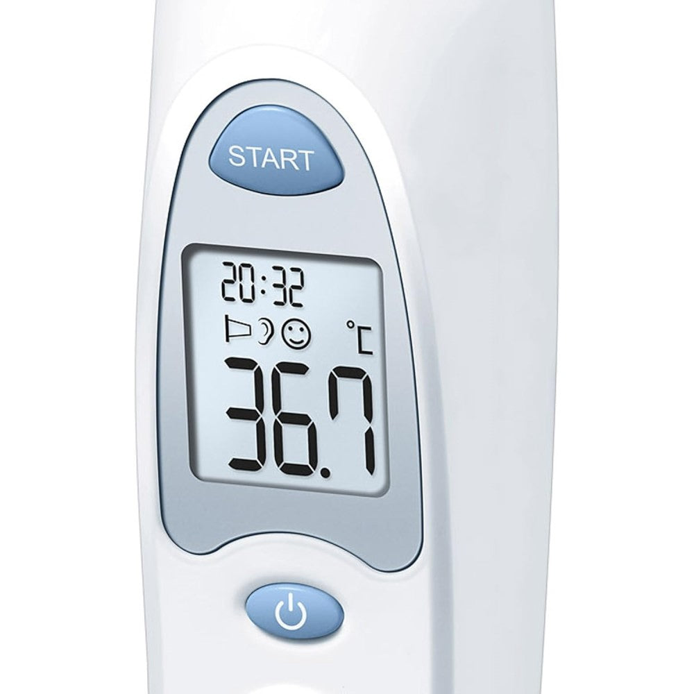 Demo - Sanitas Thermometer: Digital In-Ear Thermometer with Protective Caps SFT 53