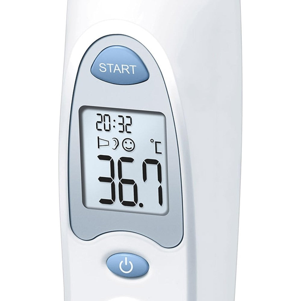 Sanitas Thermometer: Digital In-Ear Thermometer with Protective Caps SFT 53