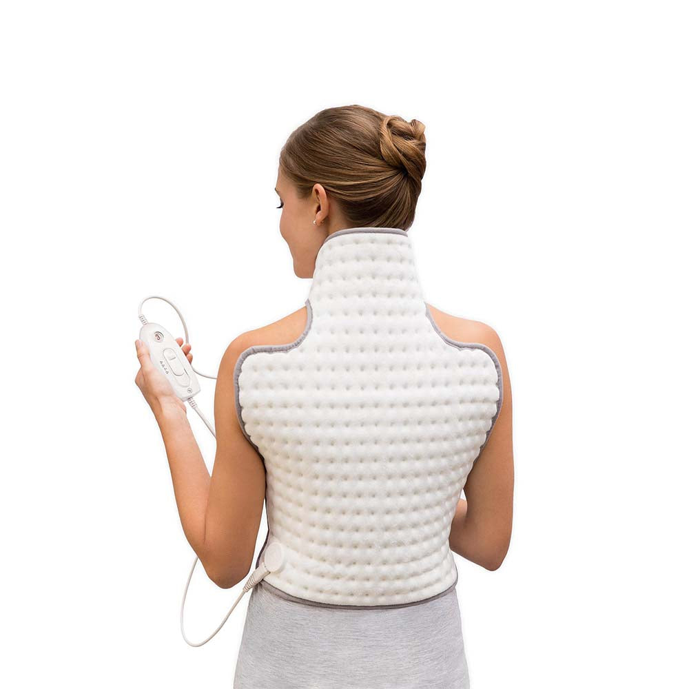 Sanitas Back & Neck Heating Pad | Soothing Warmth | Targeted Pain Relief | Adjustable Heat Settings | SHK 32