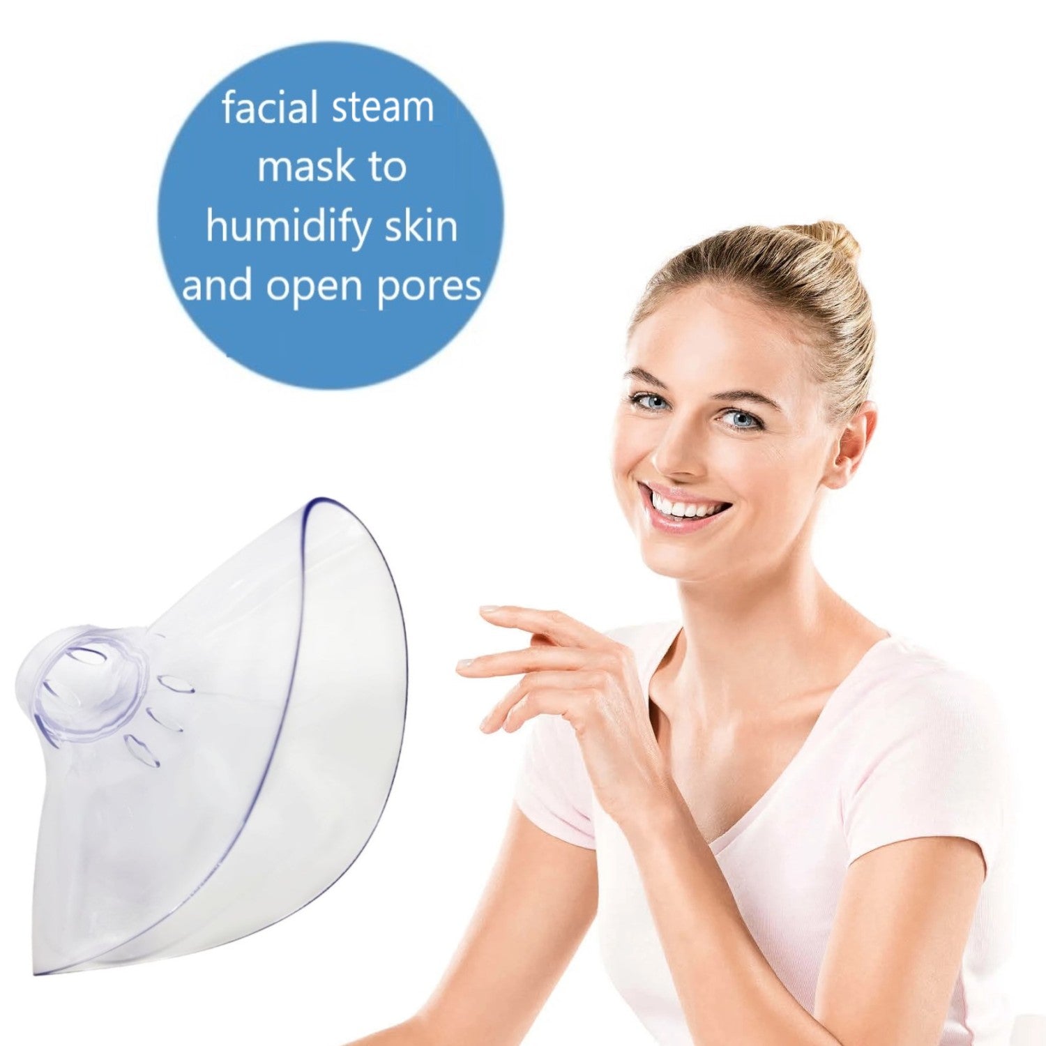 Beurer SI 40: 2-in-1 Steam Vaporiser: Inhaler Eases Colds & Allergies and Facial Steamer Hydrates Pores
