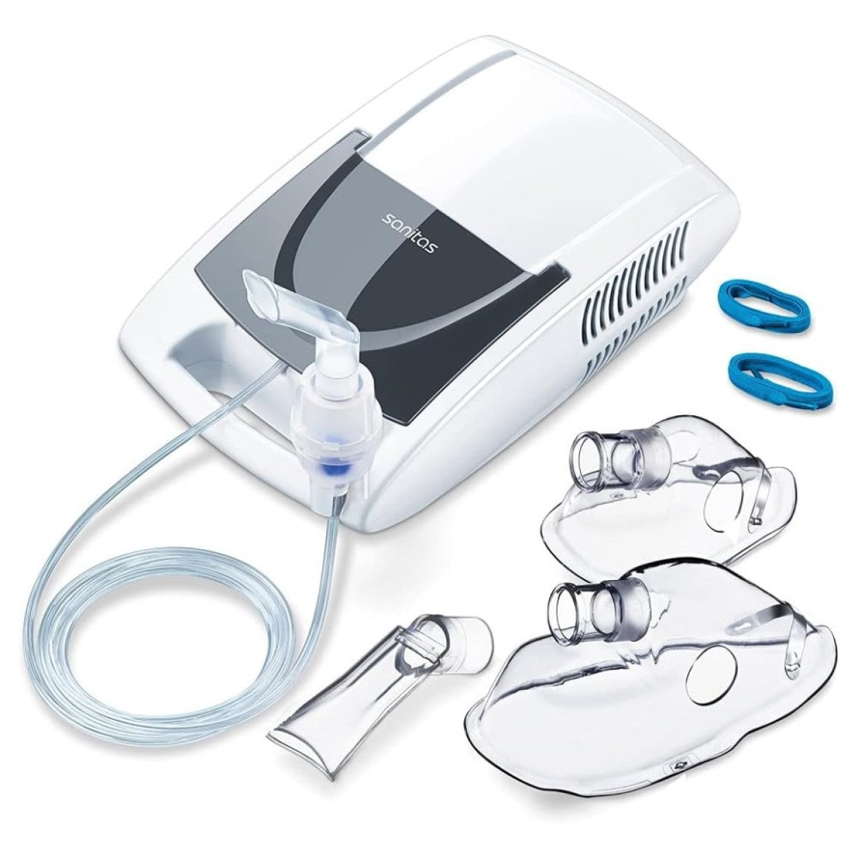 Sanitas Nebuliser | Respiratory Treatment for Kids & Adults | Compressed Air Technology | SIH 21/1