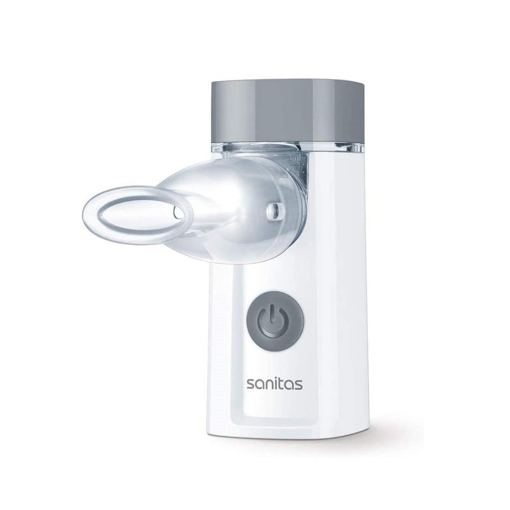 Sanitas Portable Nebuliser | Rechargeable | Compact Inhaler for Respiratory Relief | SIH 52