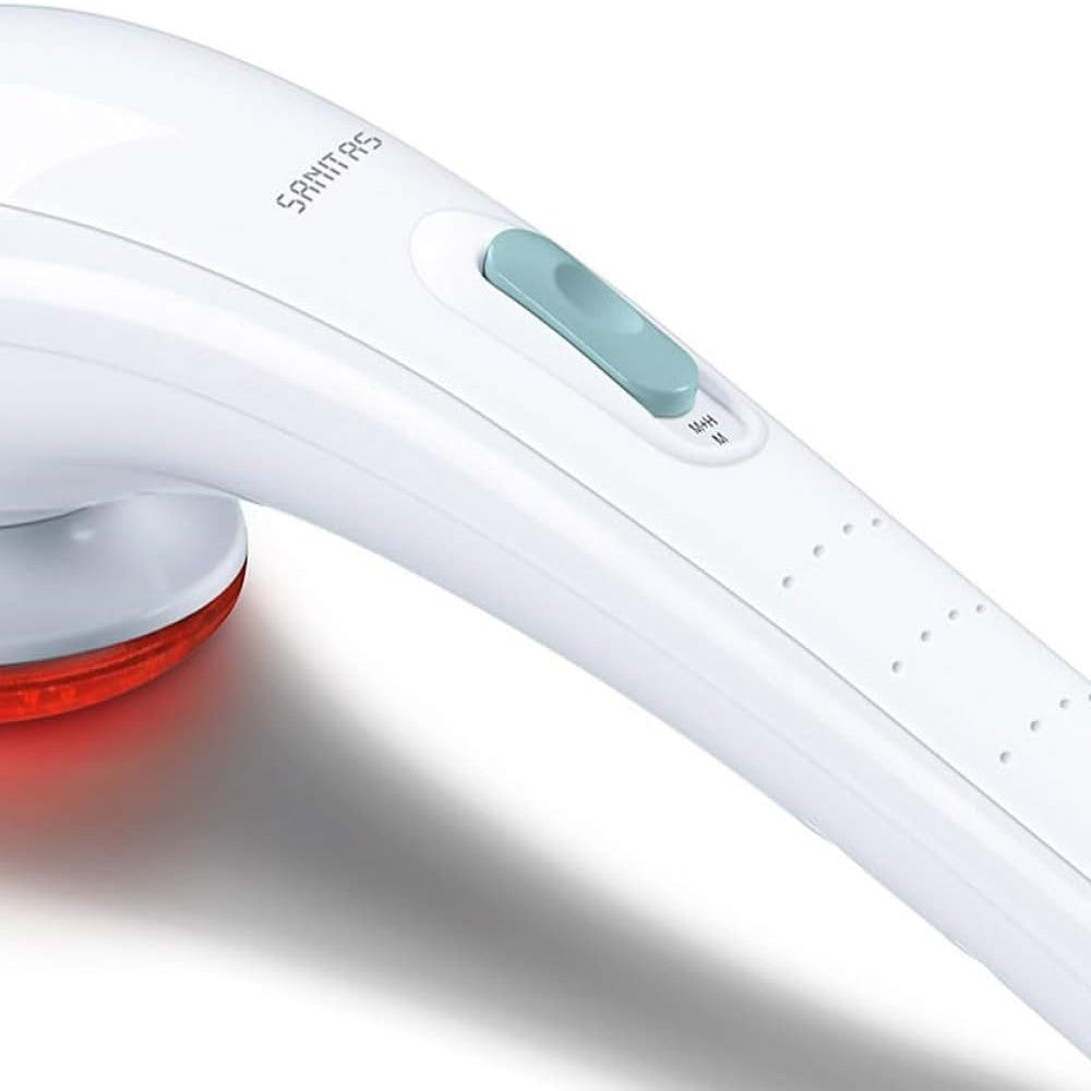 Sanitas Infrared Massager: Vibration, Infrared Heat & 3 Attachments