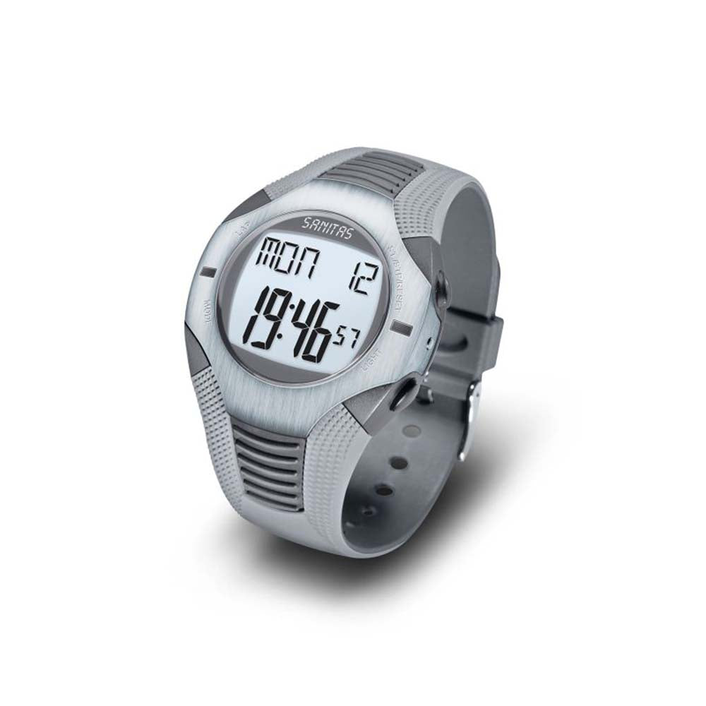Sanitas Heart Rate Monitor | Chest Strap | Calorie & Pulse Tracking | Fitness Training Watch | SPM 22