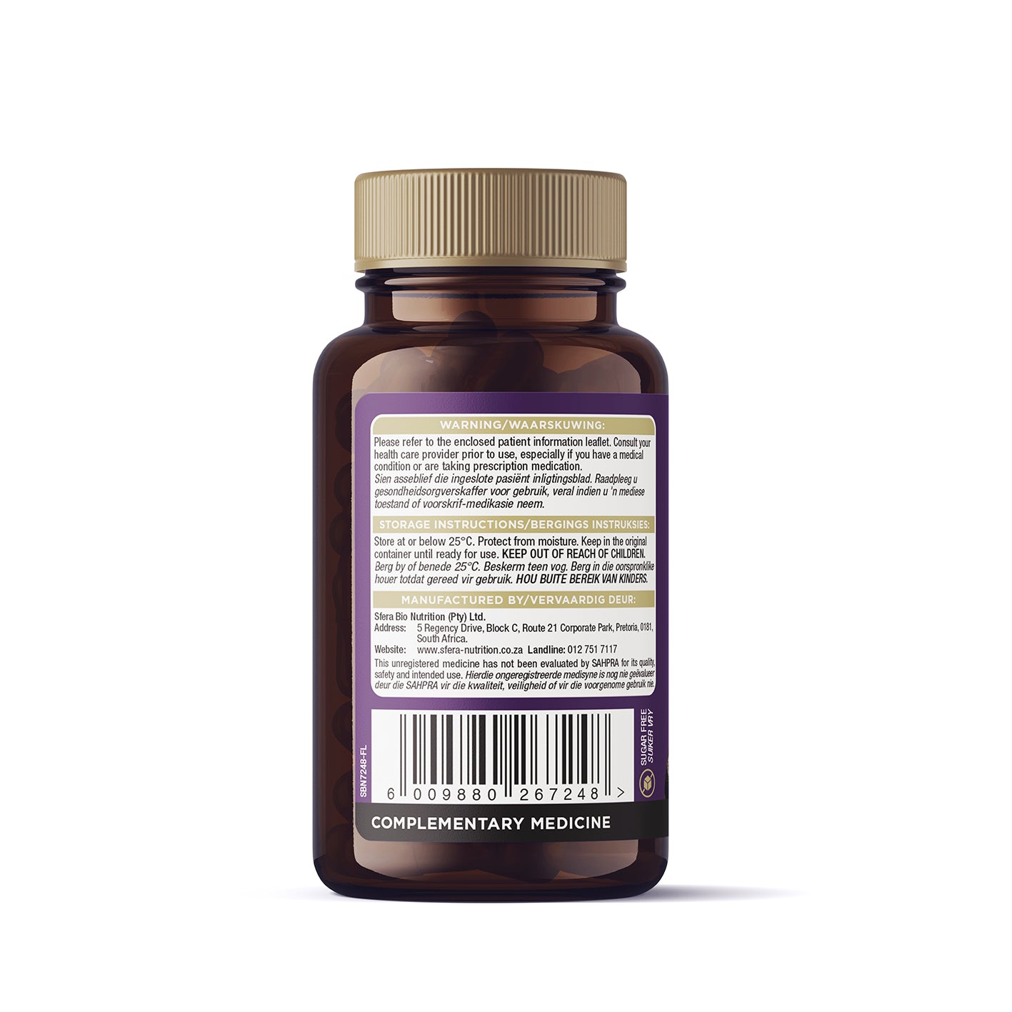 Sfera Black Maca - 60 Capsules