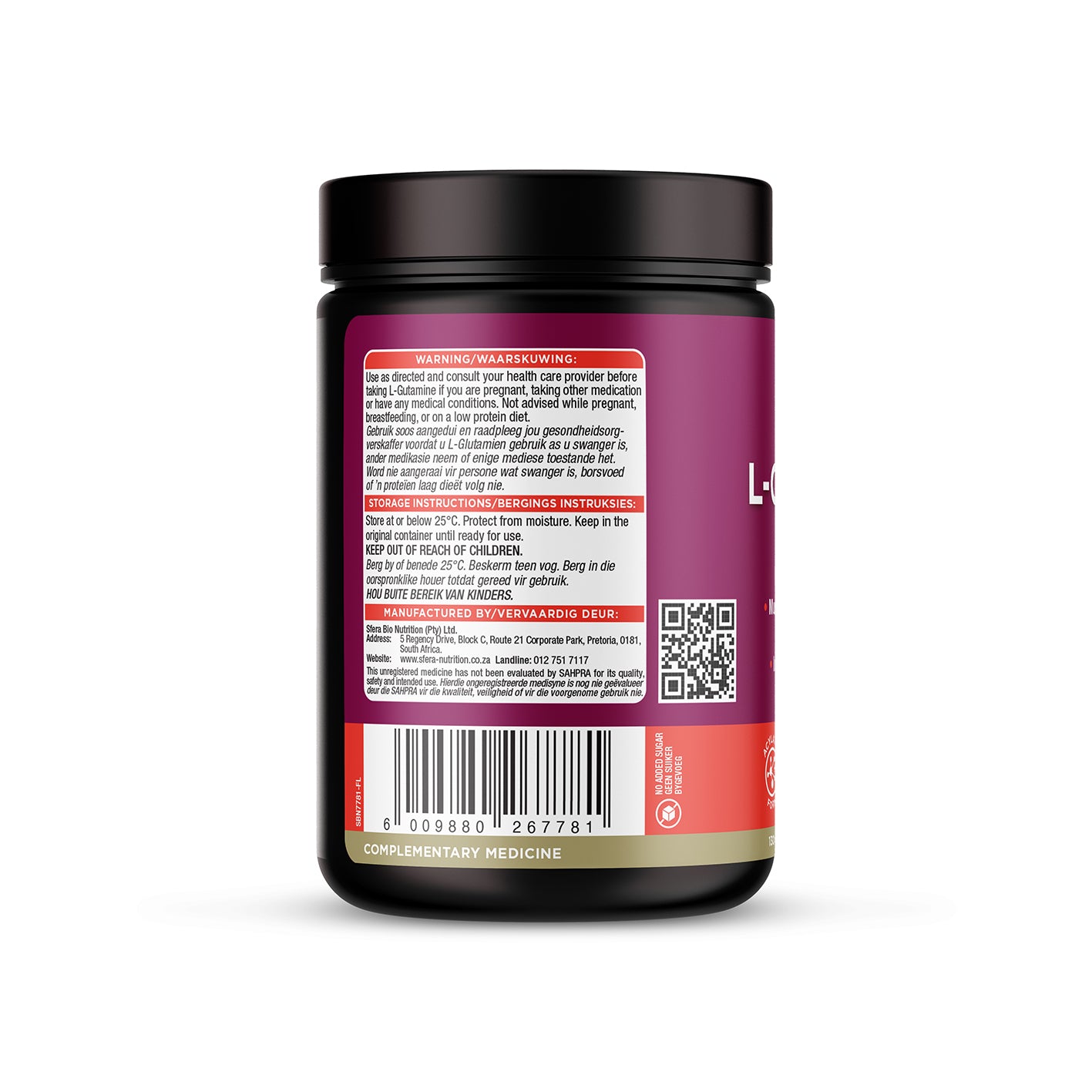 Sfera L-Glutamine Complex - 130g