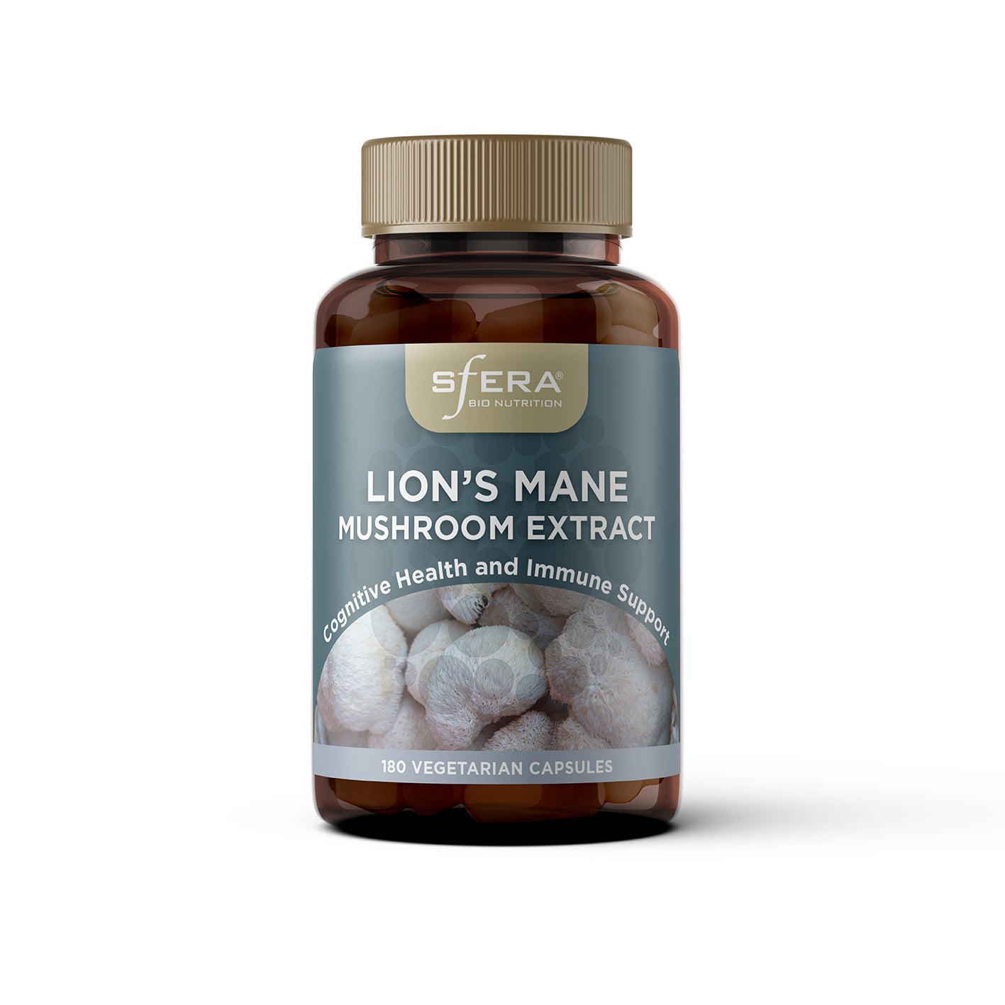 Sfera Lions Mane Mushroom Extract - 180 Capsules