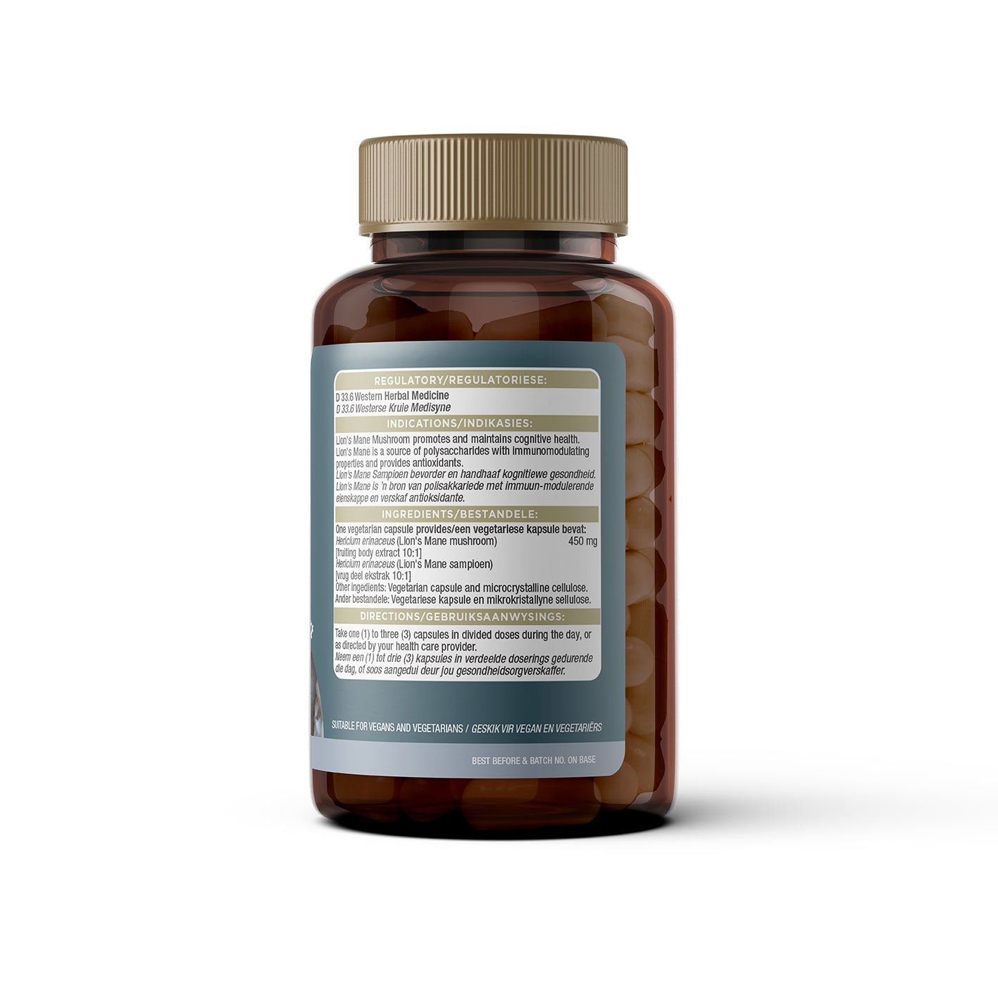 Sfera Lions Mane Mushroom Extract - 180 Capsules