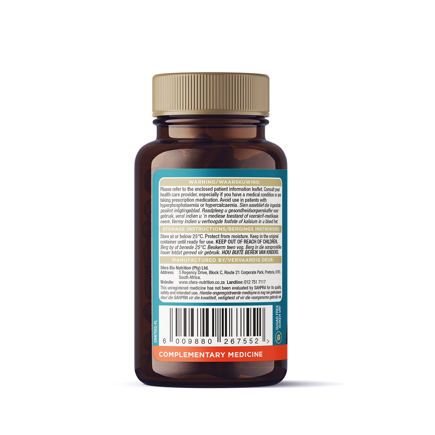Sfera Vitamin D3 1000 I.U. With MCT - 60 Capsules