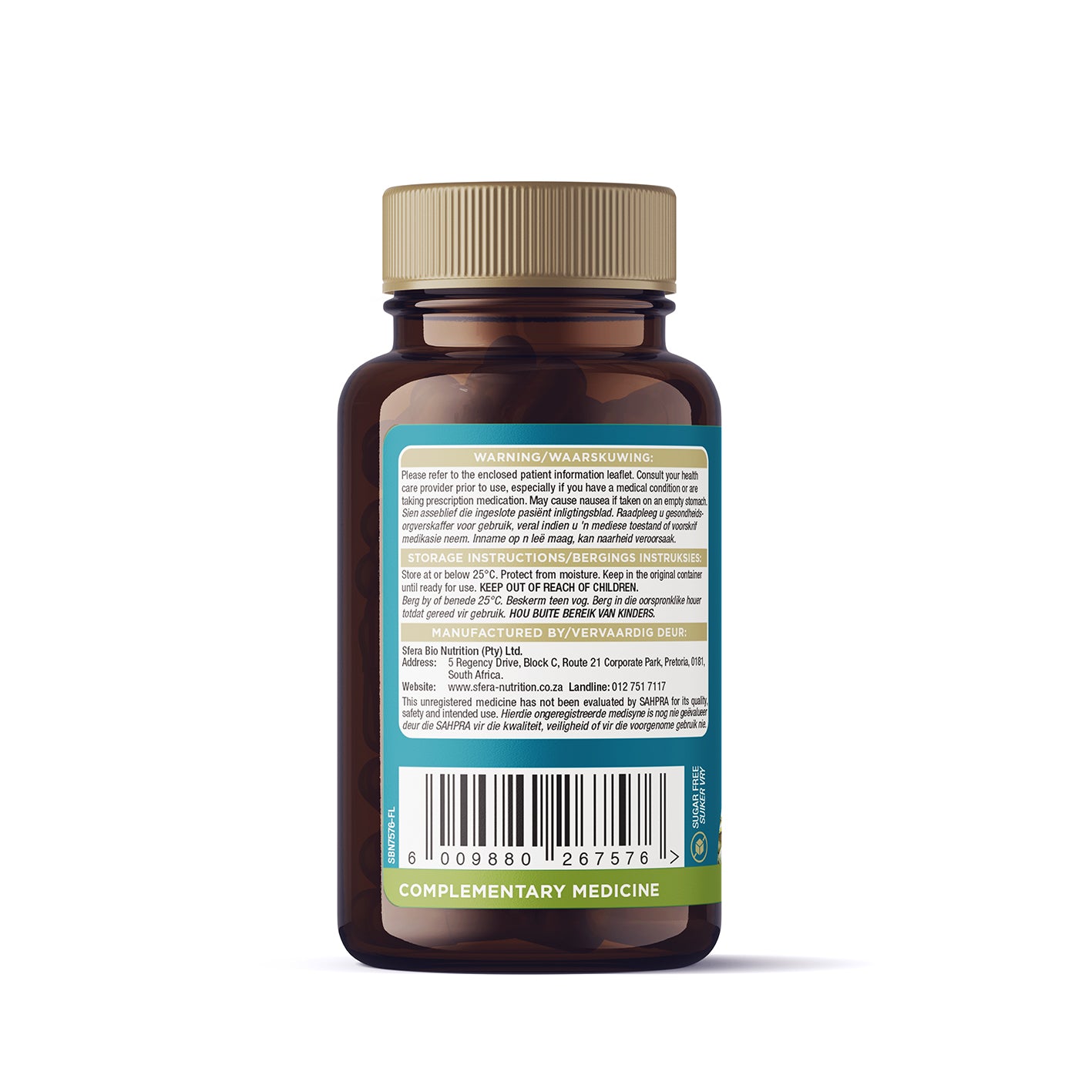 Sfera Zinc Complex - 60 Capsules