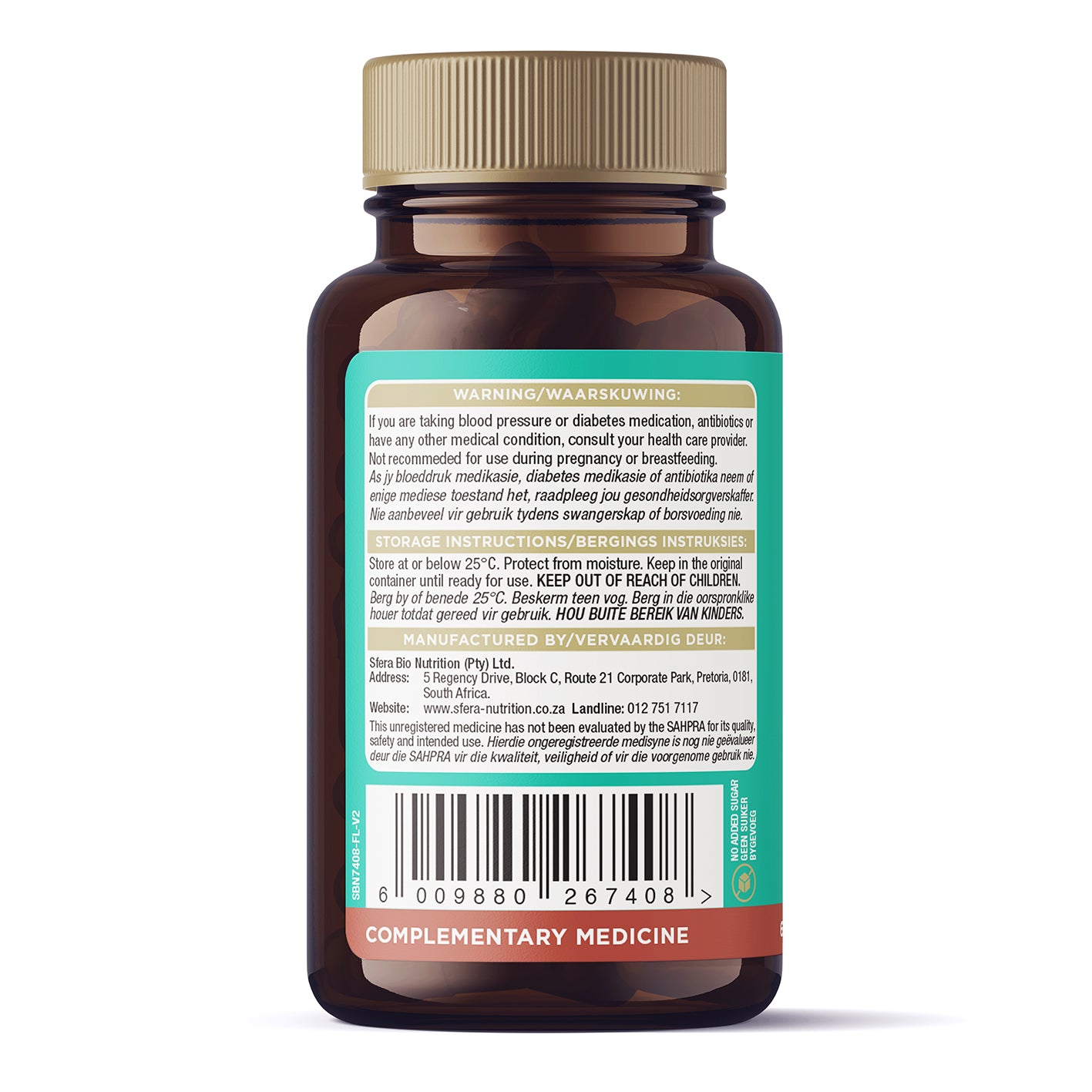Sfera Berberine - 60 Capsules