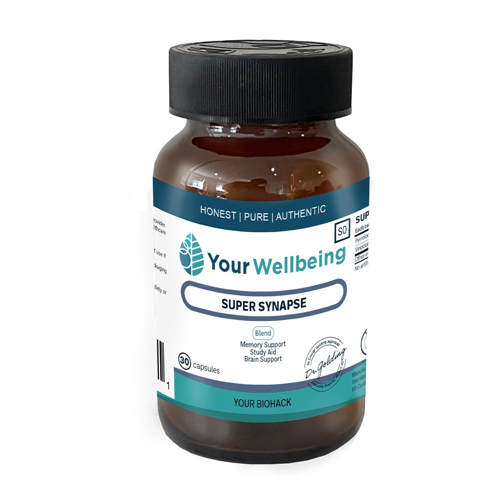 Your Wellbeing Super Synapse - Study Aid, Memory & Brain Support