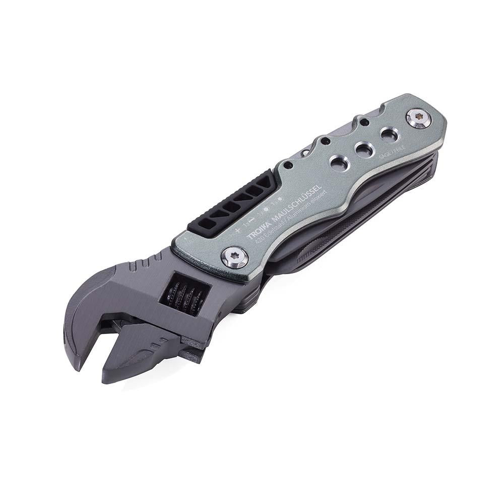 TROIKA Mini Tool with 12 functions MULTI-TOOL SPANNER
