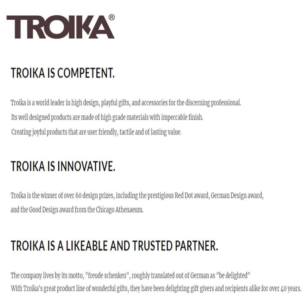 TROIKA Ink Refill: Mini 4cm Refill for TROIKA Micro Ballpoint Keyring Pens: Set of 10